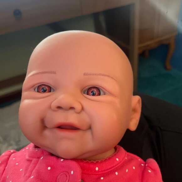 🆕 Full Body Platinum Silicone Baby Dolls Newborn  Ella-wheaten Reborn Baby Girl - Picture 2 of 8